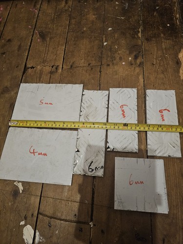 Aluminium sheet chequer - sheet, +