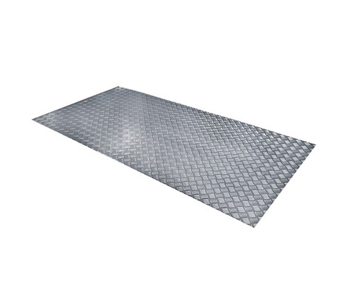 Sheets aluminium chequer - of,