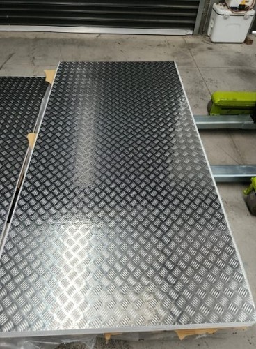 2mm aluminium bar - 2mm, 5-bar