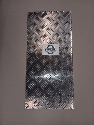 Aluminium tread plate chequer - tread,