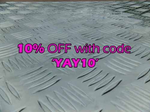 Aluminium chequer - aluminium,