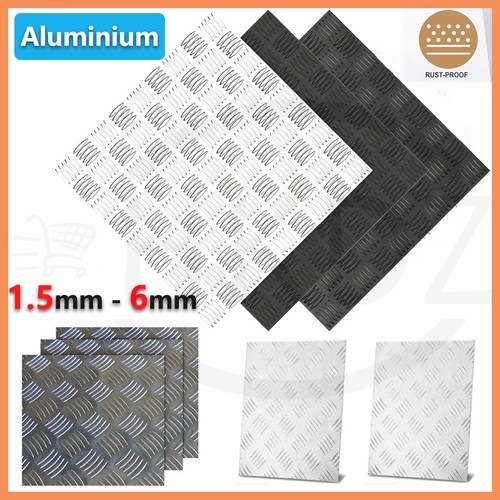 Aluminium sheet chequer tread - chequer,