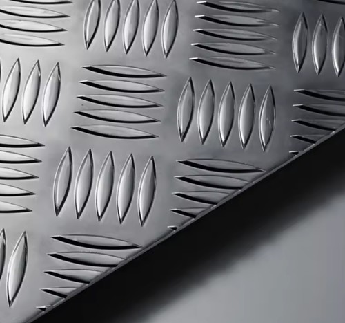 Aluminium chequer tread plate - chequer,