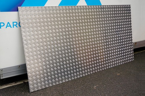 Aluminium chequer plate - chequer,