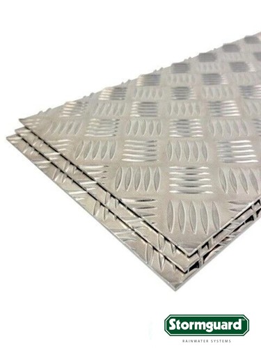 Aluminium flat tread plate - aluminium,