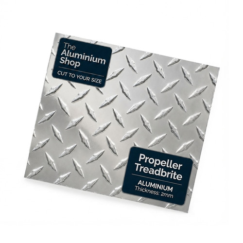 Aluminium diamond checker - diamond,