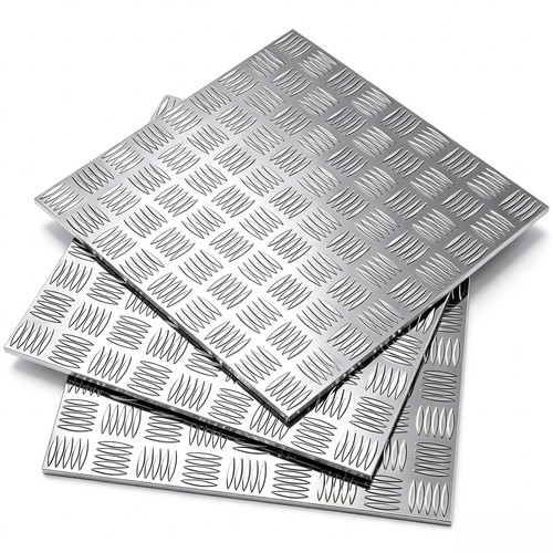 Aluminium chequer plate - chequer, sheet
