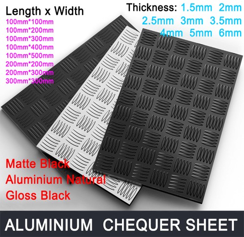 Aluminium bar tread plate - 5,