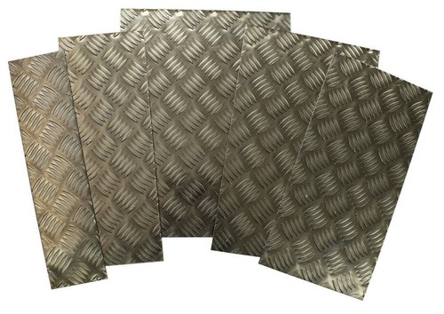 Aluminium chequer plate - aluminium, tread