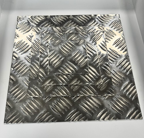 Aluminium flat tread plate - flat,