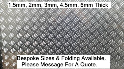 Aluminium chequer tread plate - aluminium,
