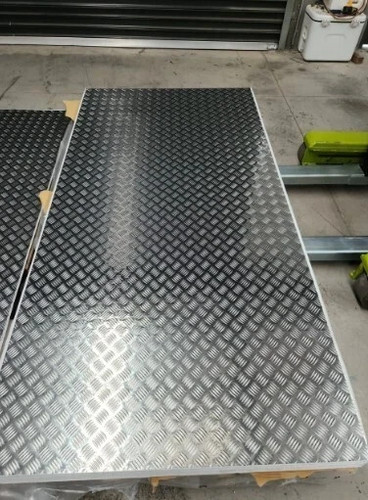2mm aluminium bar chequer - 2mm,
