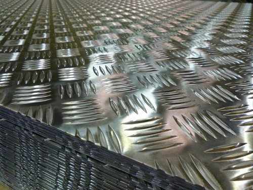 Aluminium bar treadplate - bar,