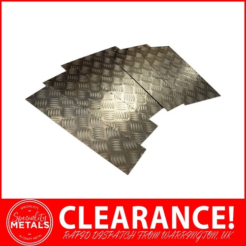 Clearance aluminium checker - clearance,