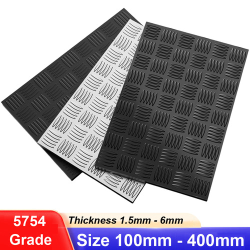 Aluminium chequer tread - chequer,